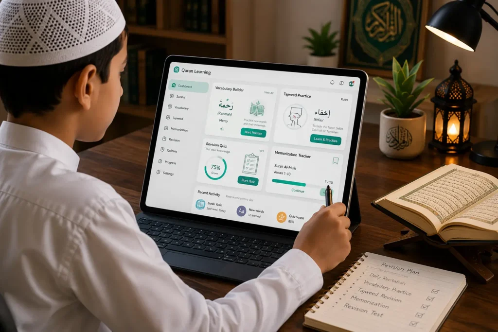AI assisted for quran practice