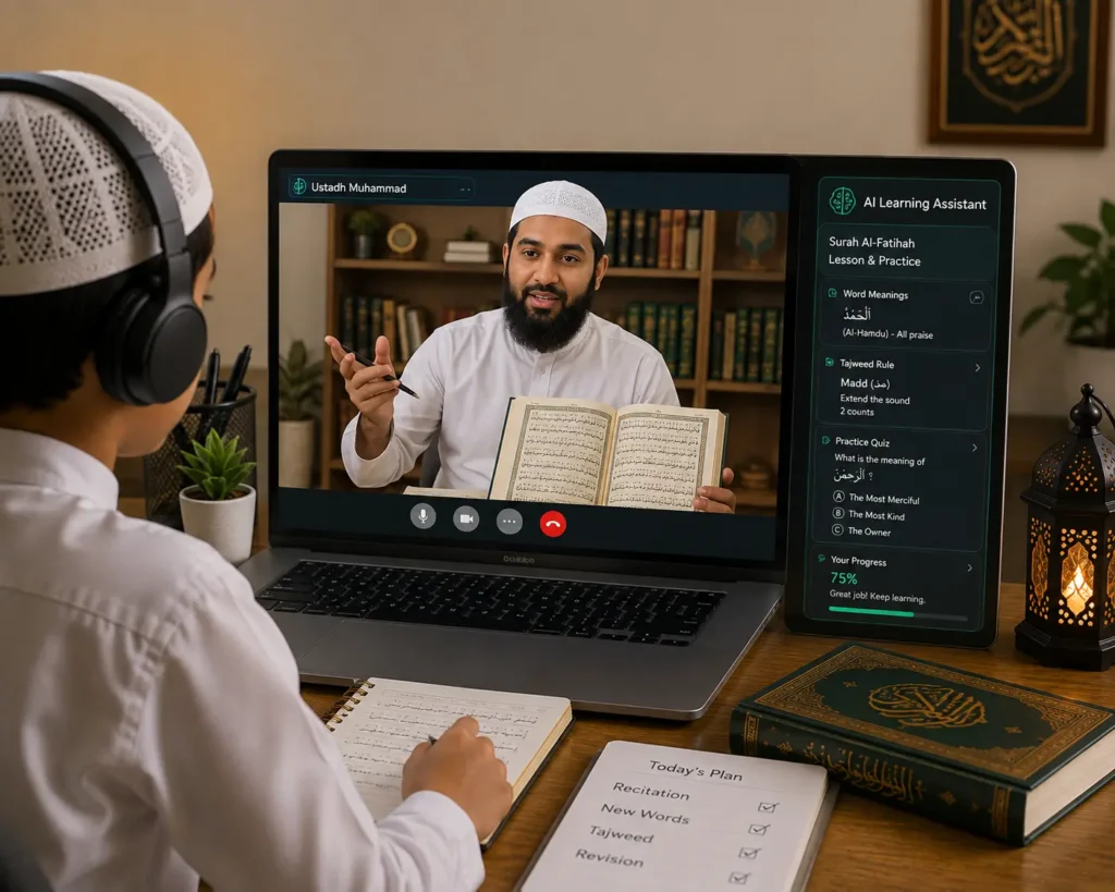 Quran Teacher ai learning